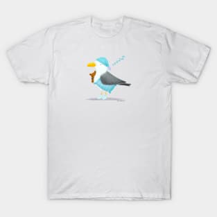 Seagull Sleeping T-Shirt